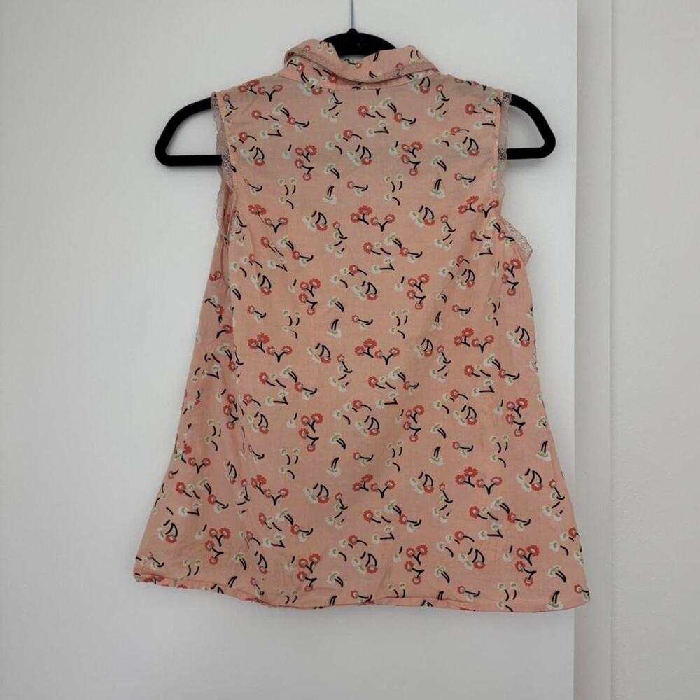 Y2k modcloth cotton button up - Picture 5 of 8